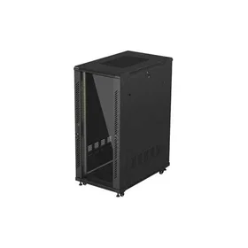 Lanberg 27U 600x1000 Glasdörr Svart