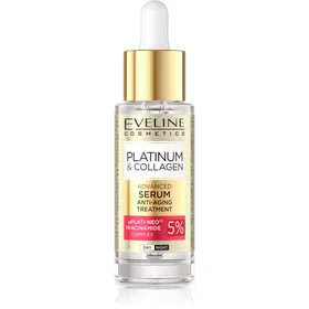 Eveline Cosmetics Platinum & Collagen Advanced Facial Serum Anti-Aging Treatment