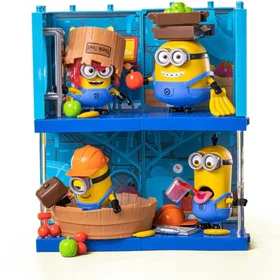 Blokees Minions PreCool Series Jelly Factory Model Kit Display