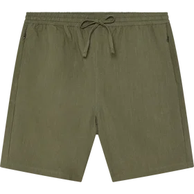 Knowledge Cotton Apparel Astral Comfort Linen Blend Shorts (Herr)