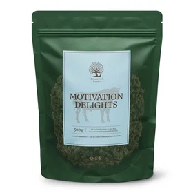 Essential Foods Motivation Delights Träningsgodis Nöt 500g