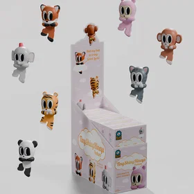Kaleidos Creative Tiny Shiny Hiney Peakers Blind Box