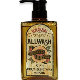 Brosh All Wash Wood Seed 3-i-1 Hår Ansikte & Kroppstvätt 400ml