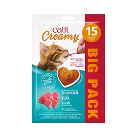 Catit Creamy Lickable Treats Tuna 15x10g