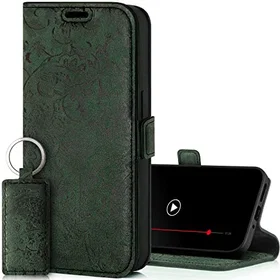 SURAZO Étui Fin en Cuir pour Samsung Galaxy S23 FE