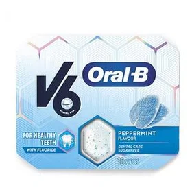 V6 Oral-B Peppermint 10pcs