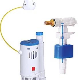 Rousseau 4210977 Kit de chasse d'eau avec mécanisme à bouton poussoir et flotteu