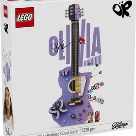 LEGO Editions 43031 Olivia Rodrigo Dual Guitar Display Decoration