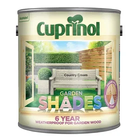 Cuprinol Garden Shades Country Cream Paint 2.5L