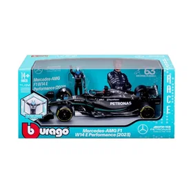 Bburago 1/24 Mercedes-AMG Petronas W14 Lewis Hamilton