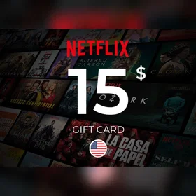 Netflix Gavekort 15 USD