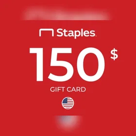 Staples Gavekort 150 USD
