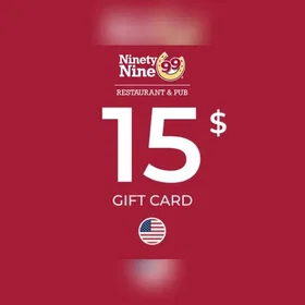 Ninety Nine Restaurant & Pub Gift Card 15 USD