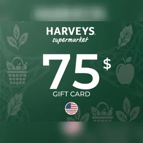 Harvey's Supermarkets Gavekort 75 USD
