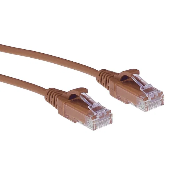 ACT DC9201 U/UTP Cat6 Slim Network Cable 1m