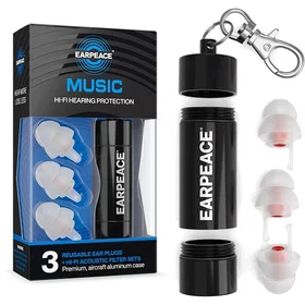 Earpeace Music Hi-Fi Hearing Protection 3 pcs