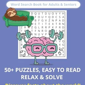 For Word Search Puzzle Book Adults: Word Find Puzzles Seniors, Adults and Teenagers