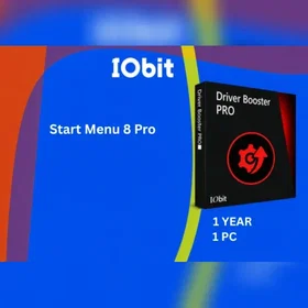 IObit Start Menu 8 Pro Verktygsprogramvara 1 År