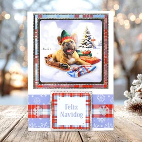 Katy Sue Scrapbooking Paper Santa Paws 8 ark
