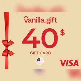 Vanilla Visa Gavekort 40 USD