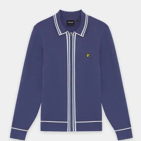 Lyle & Scott Tipped Knitted Jacket (Herre)
