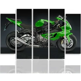 Feeby Tableau Une Moto De Sport 250x120cm