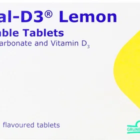 Grunenthal Adcal-D3 Lemon 1500mg 56 Chewable Tablets