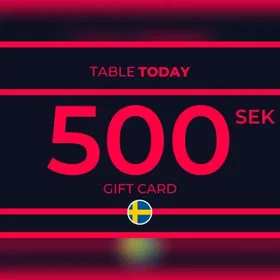 TableToday Gavekort 500 SEK