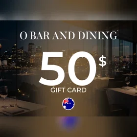 O Bar and Dining Gavekort 50 AUD