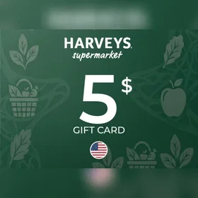 Harvey's Supermarkets Gavekort 5 USD