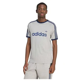 Adidas Originals 3 Stripes Slim Ringer Kortärmad T-shirt (Herr)