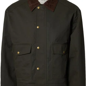 Selected Slmmontana Waxed Cotton Jacket (Herr)