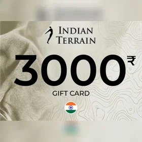 Indian Terrain Gift Card 3000 INR