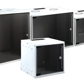 EFB-Elektronik 12U 535x450x572mm Väggmonterat stativ Vit