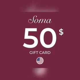 Soma Gavekort 50 USD