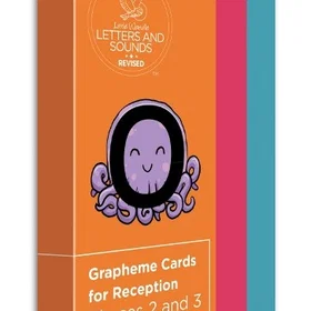 HarperCollins Grapheme Cards For Reception Phases 2 And 3 6-Card 9780008505974