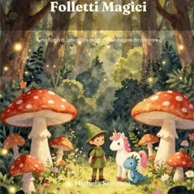 IL Bosco Dei Folletti Magici Färgläggningsbok