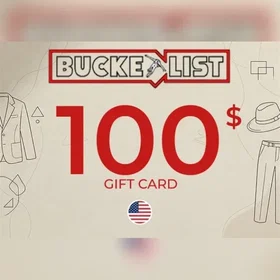 BucketlistGift Gavekort 100 USD