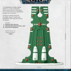 Miniatyrhobby Battlefield in a Box Gothic Sector Eldar Soul Shrine