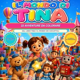 Tina Colora Il Mondo Di Färgläsbok