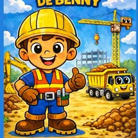 Benny Construction Site Färgläggningsbok