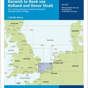 Imray Kaavio C30 Harwich–Hoek van Holland ja Dover Strait