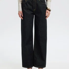 Selected Relaxed Wide Leg Jeans (Dame)