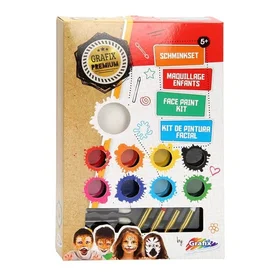 Grafix Face Paint Kit 9 Färger
