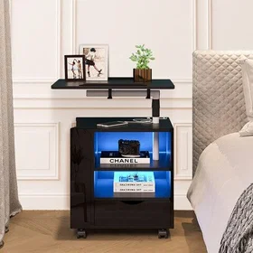 Yaheetech Bedside Table