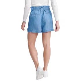 Superdry Desert Paperbag Denim Shorts (Dam)