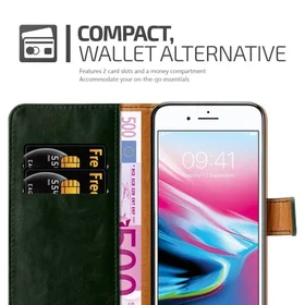 Cadorabo Etui med Magnetisk Lukning, Stativfunktion og Kortlomme for iPhone 7 Pl