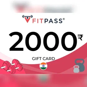 FITPASS Gavekort 2000 INR