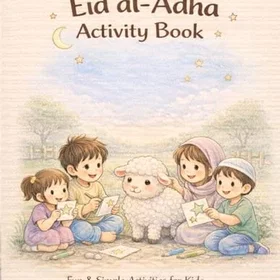 My Eid Al-Adha Activity Book Färgläggningsbok för barn