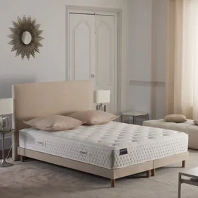 STYLHOTEL Hybride H26 Cadre de lit Beige 80x200cm